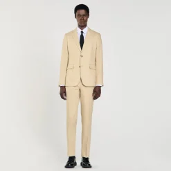 Costumes & Smokings|Vestes*SANDRO Veste De Costume En Lin Beige