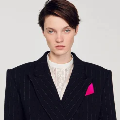 Manteaux|Costumes*SANDRO Veste De Costume Oversize Noir