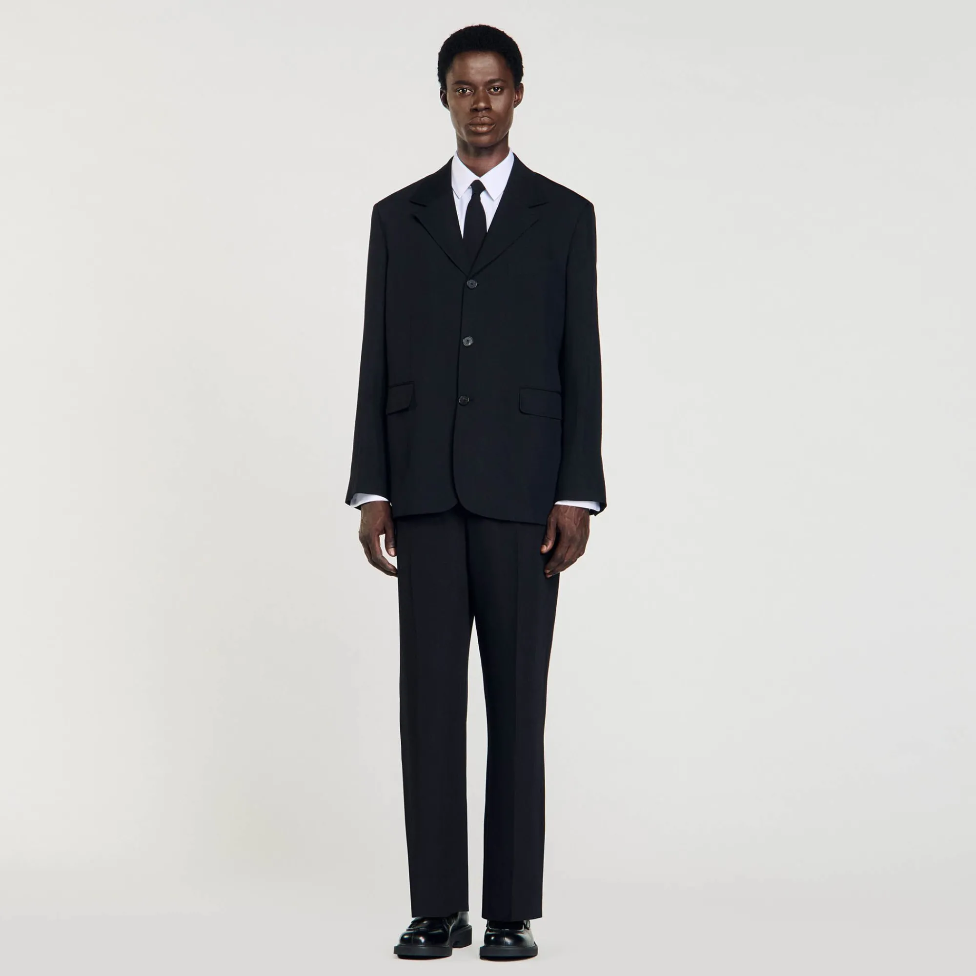 Costumes & Smokings|Vestes*SANDRO Veste De Costume Oversize Noir