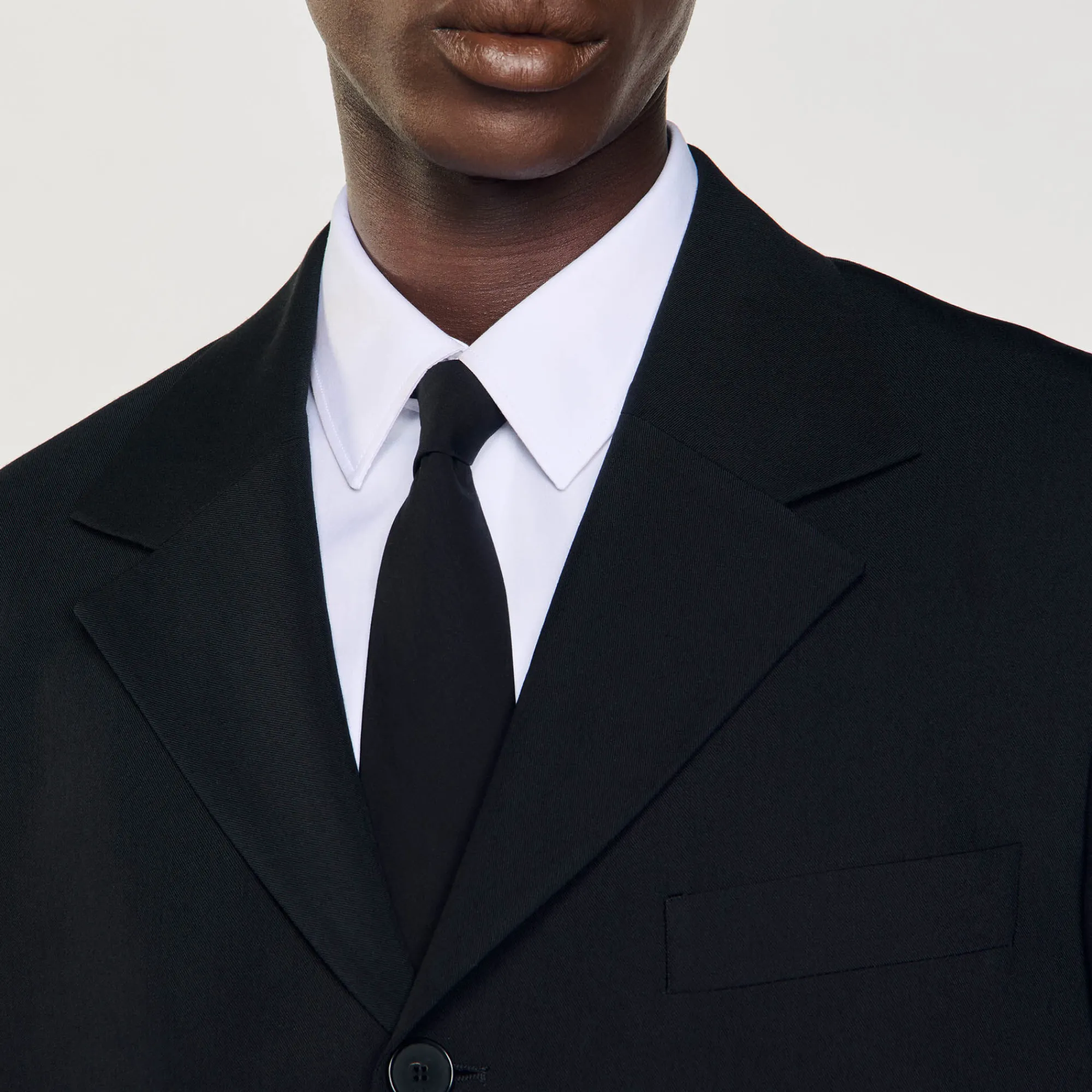Costumes & Smokings|Vestes*SANDRO Veste De Costume Oversize Noir