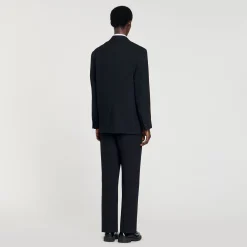 Costumes & Smokings|Vestes*SANDRO Veste De Costume Oversize Noir