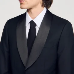 Costumes & Smokings|Vestes*SANDRO Veste De Smoking Noir