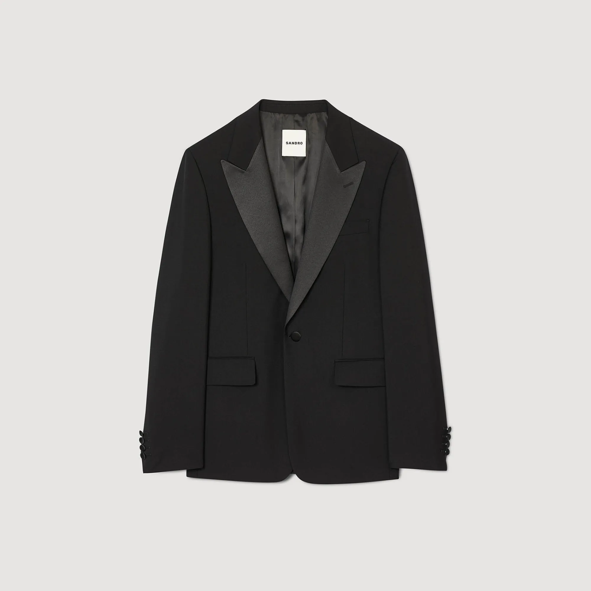 Costumes & Smokings|Vestes*SANDRO Veste De Smoking Noir